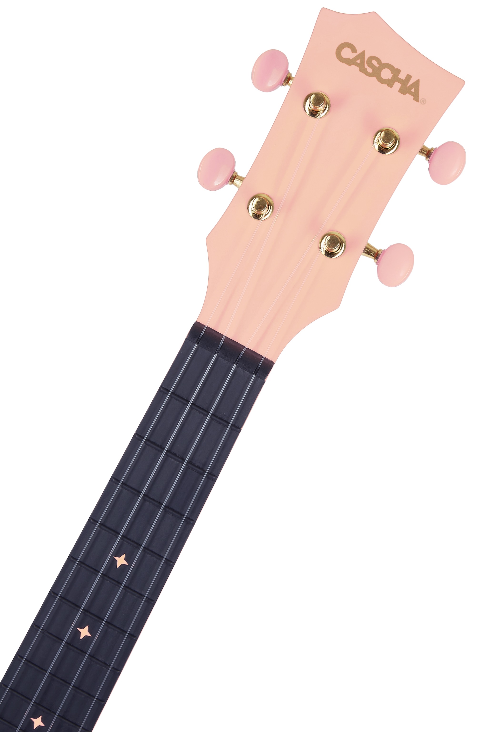 Cascha HH 2288 Carbon Fibre Ukulele Set Pink (obrázek 4)
