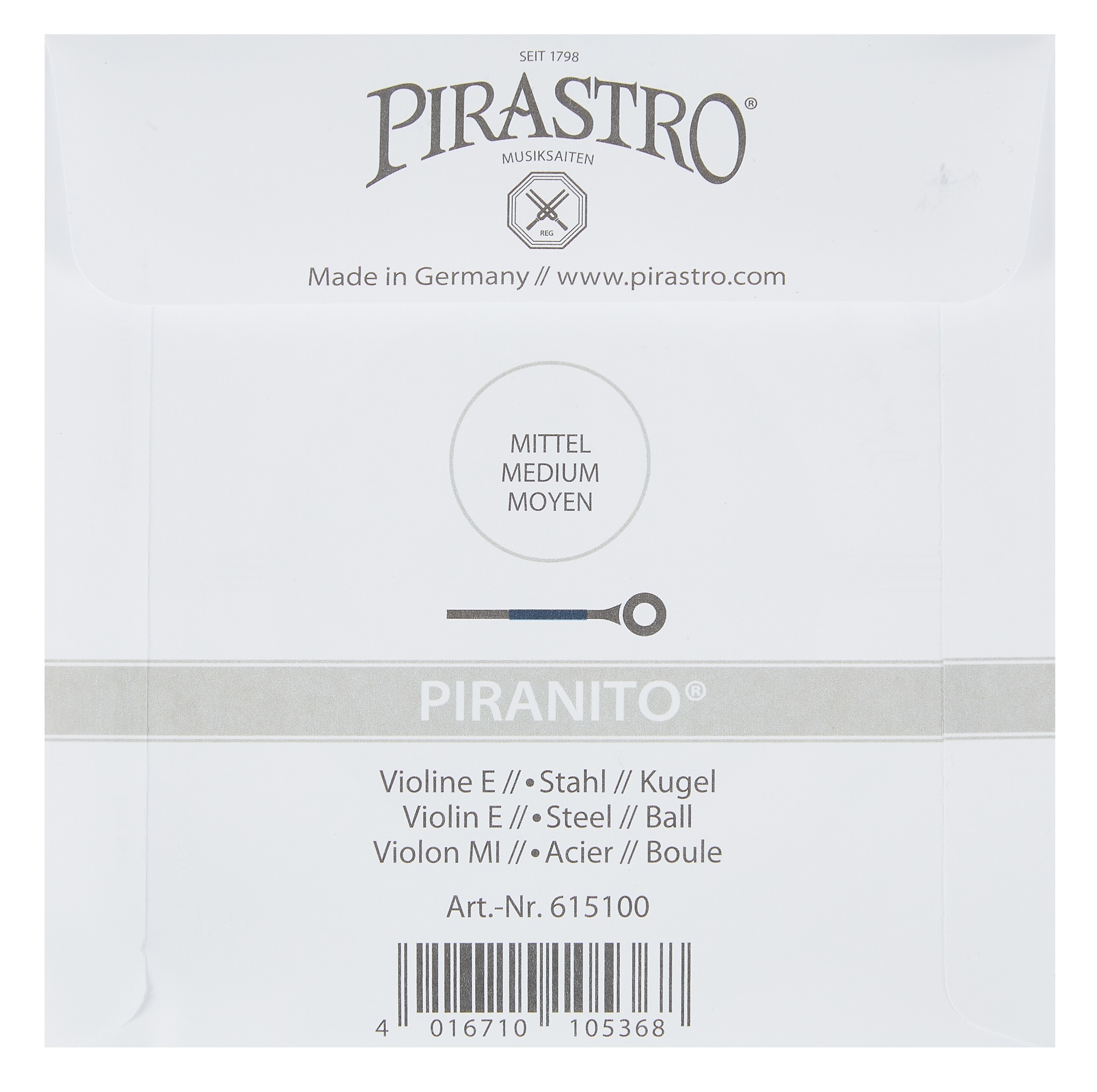 Pirastro Piranito Vln Set E-ball medium (obrázek 3)