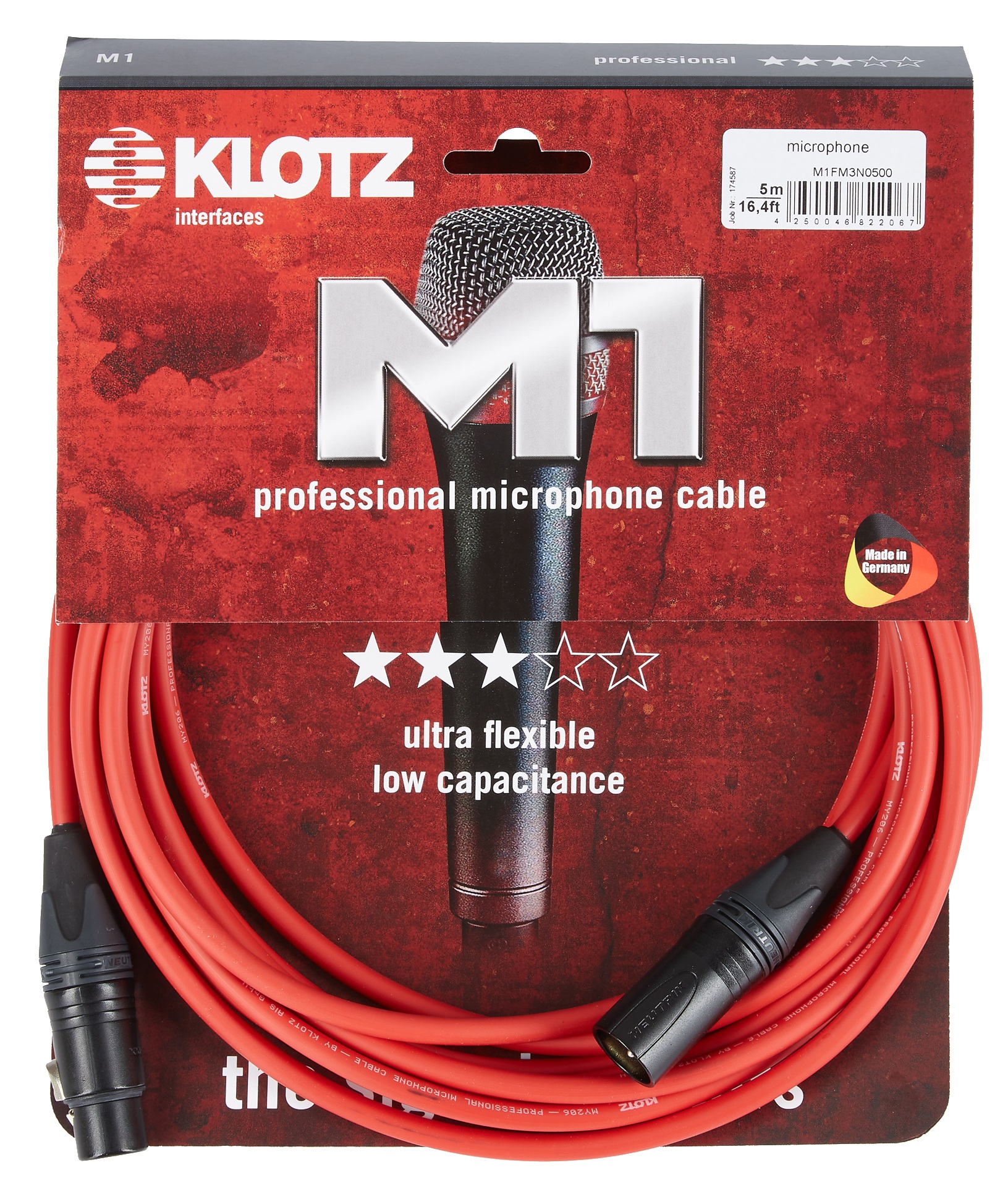 Levně Klotz M1FM3N0500