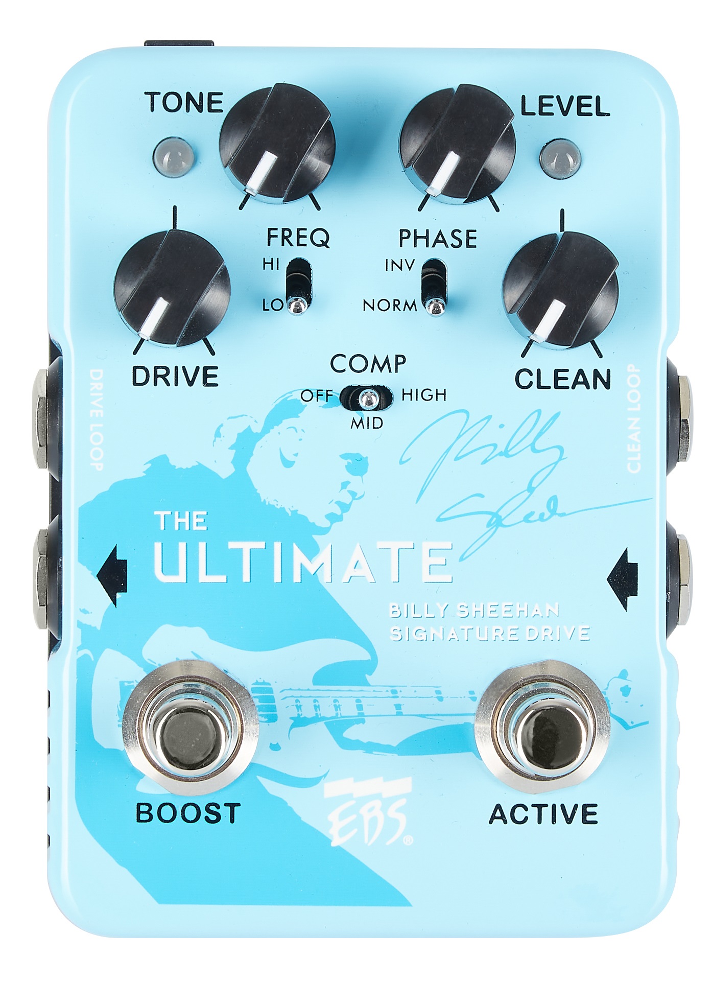 Levně EBS BSU Billy Sheehan Signature Ultimate pedal
