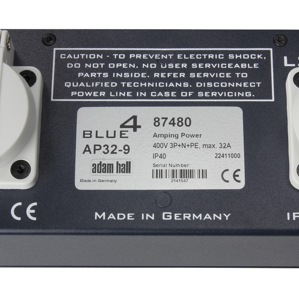 Adam Hall RACK PDU 9 CEE FI (obrázek 8)