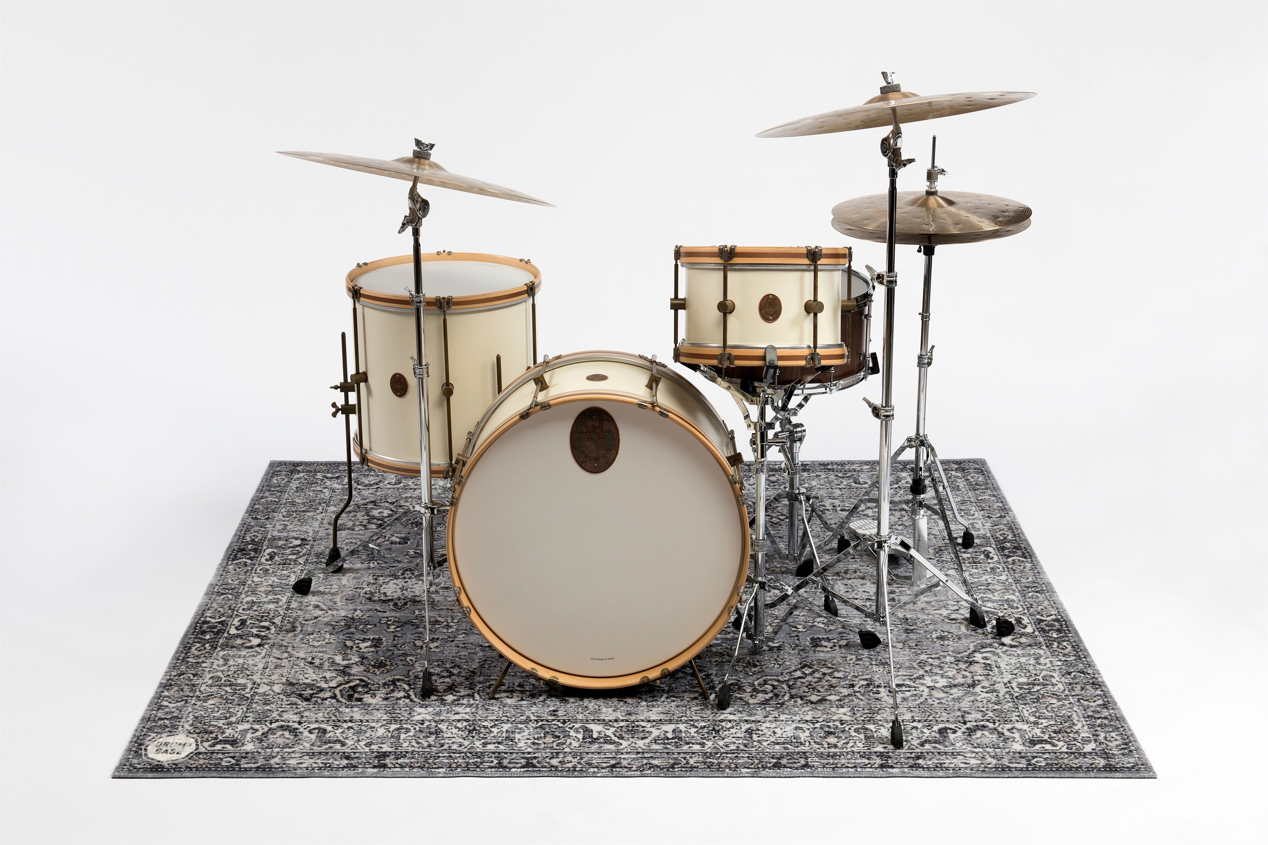 Levně DRUMnBASE Vintage Persian Drum Mat 185 Grey