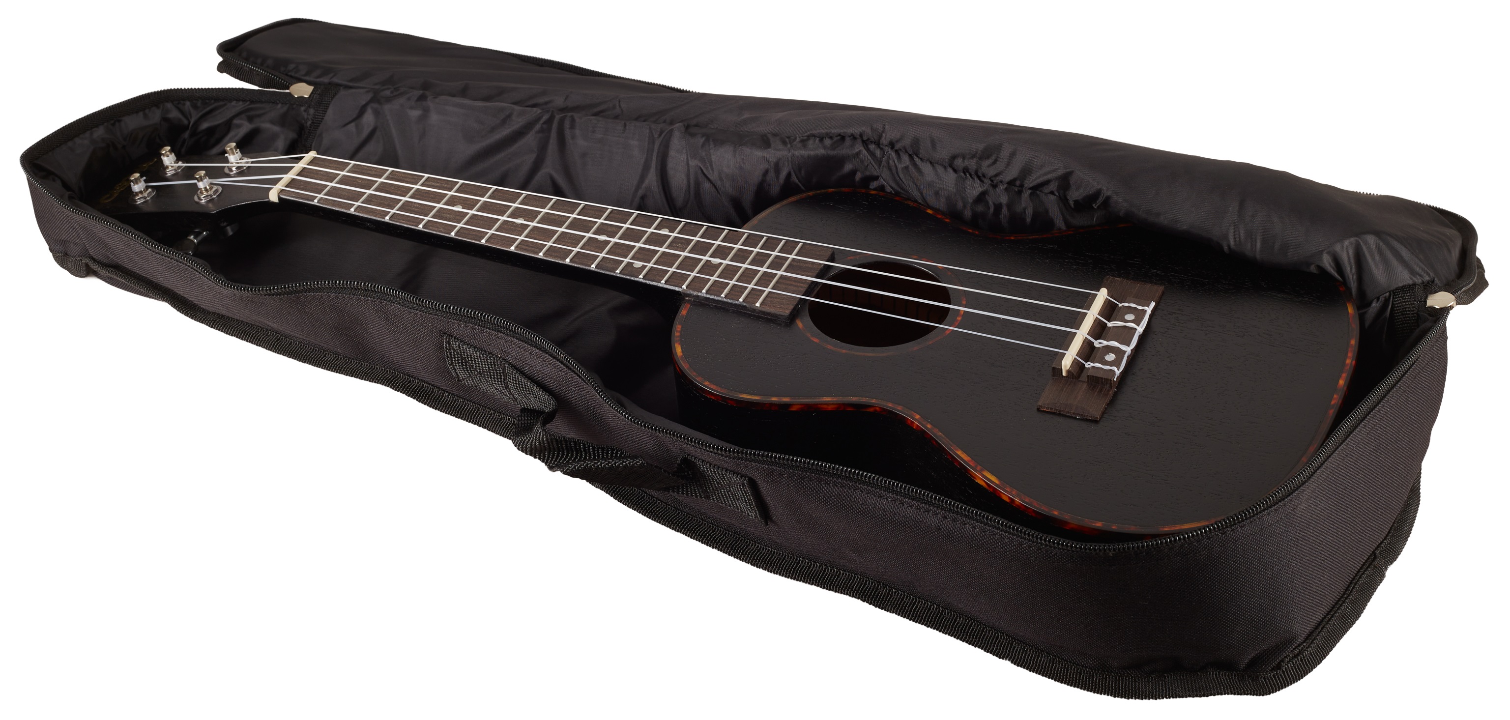 Cascha HH 2300 Premium Mahogany Ukulele Set Black (obrázek 7)