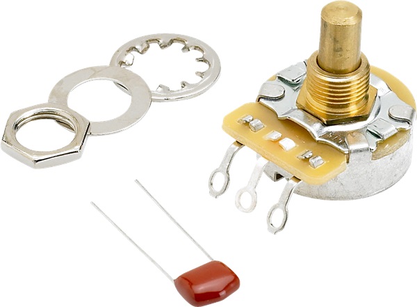 Fender 250K No-Load Solid Shaft Potentiometer