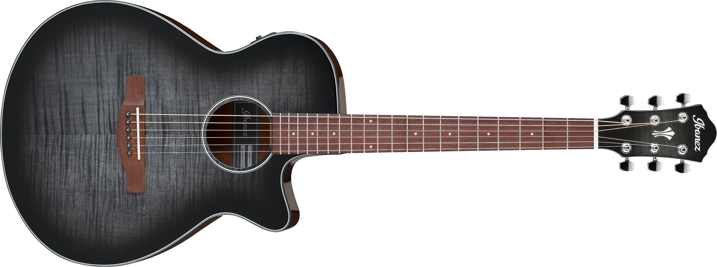 Ibanez AEG70 Transparent Charcoal Burst (obrázek 4)