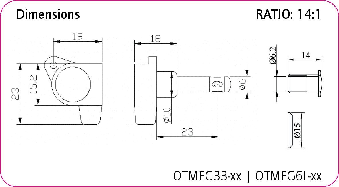Ortega OTMEG33-GO (obrázek 5)
