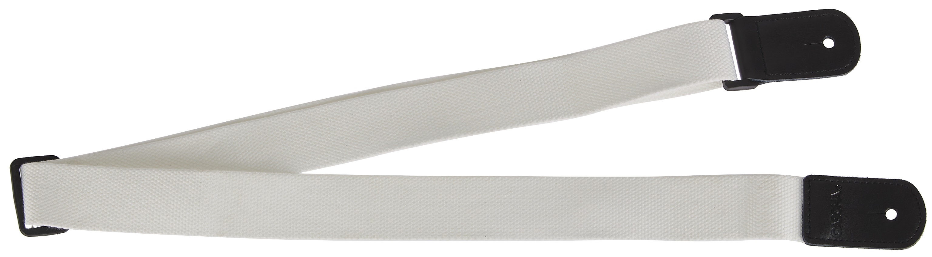 Cascha Ukulele Strap Poly-Cotton - White (obrázek 3)