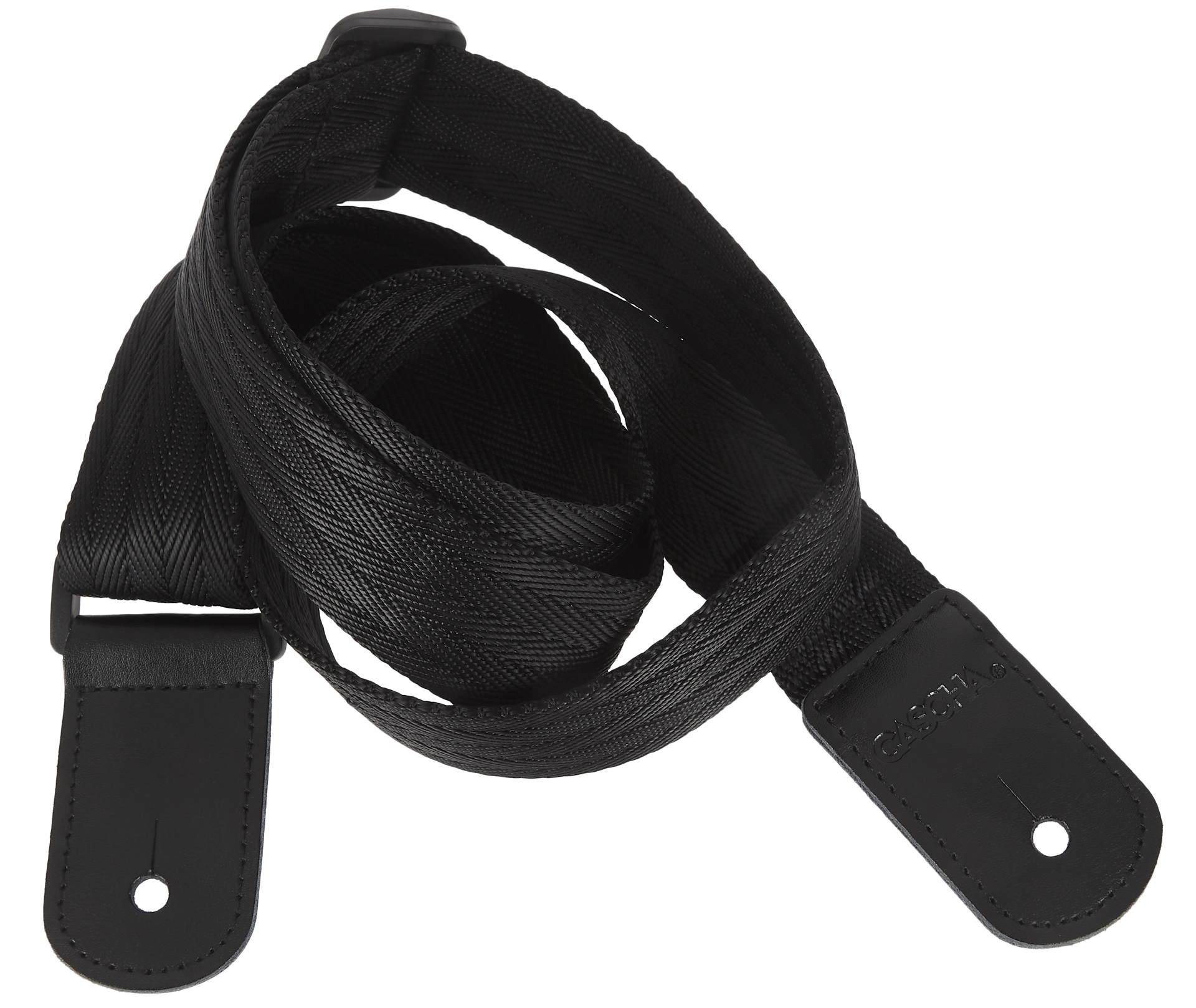 Cascha Ukulele Strap Nylon - Black (obrázek 3)