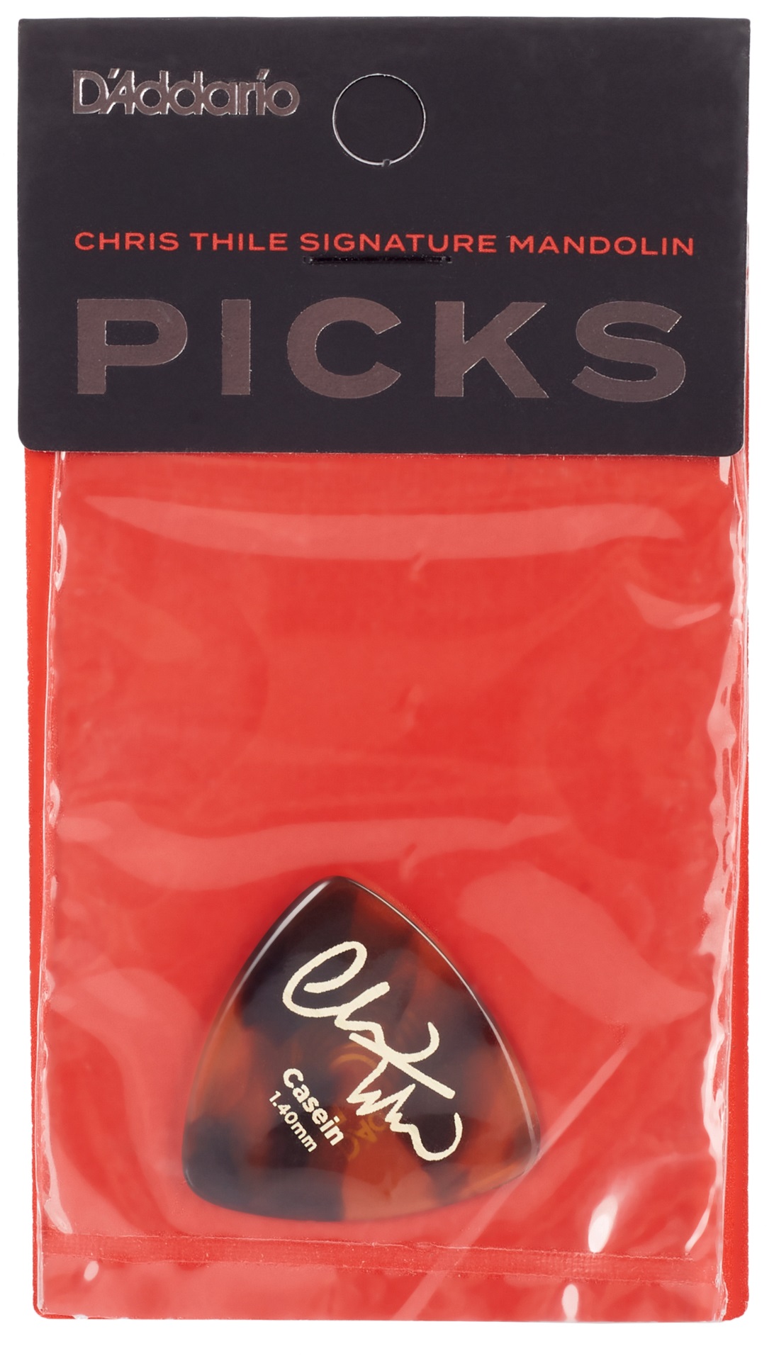 D'Addario Chris Thile Signature Casein Mandolin Pick (obrázek 3)