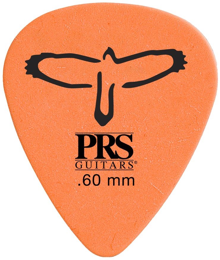 Levně PRS Delrin Picks, Orange 0.60 mm
