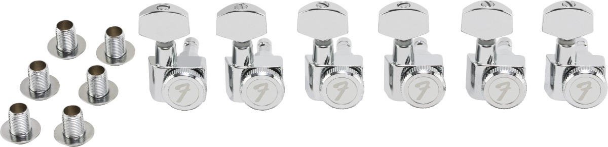 Fender Locking Tuners, All Short, Chrome (obrázek 5)