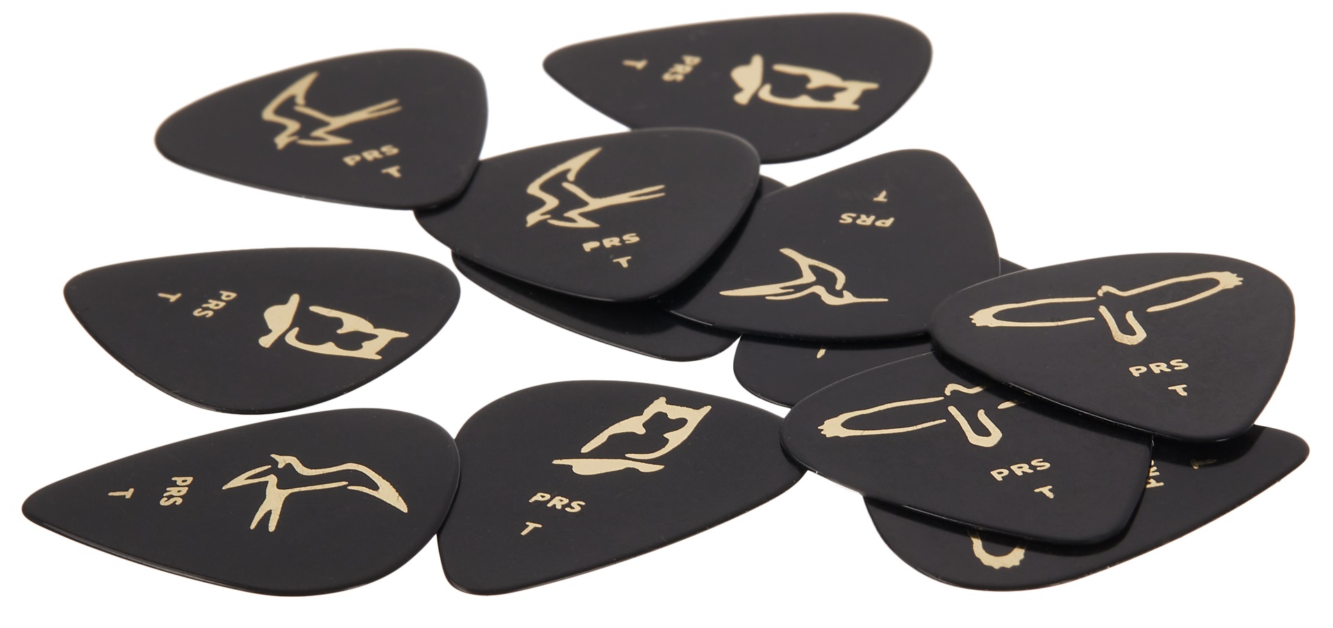 PRS Gold Birds Assorted Picks Tin (Thin) (obrázek 3)