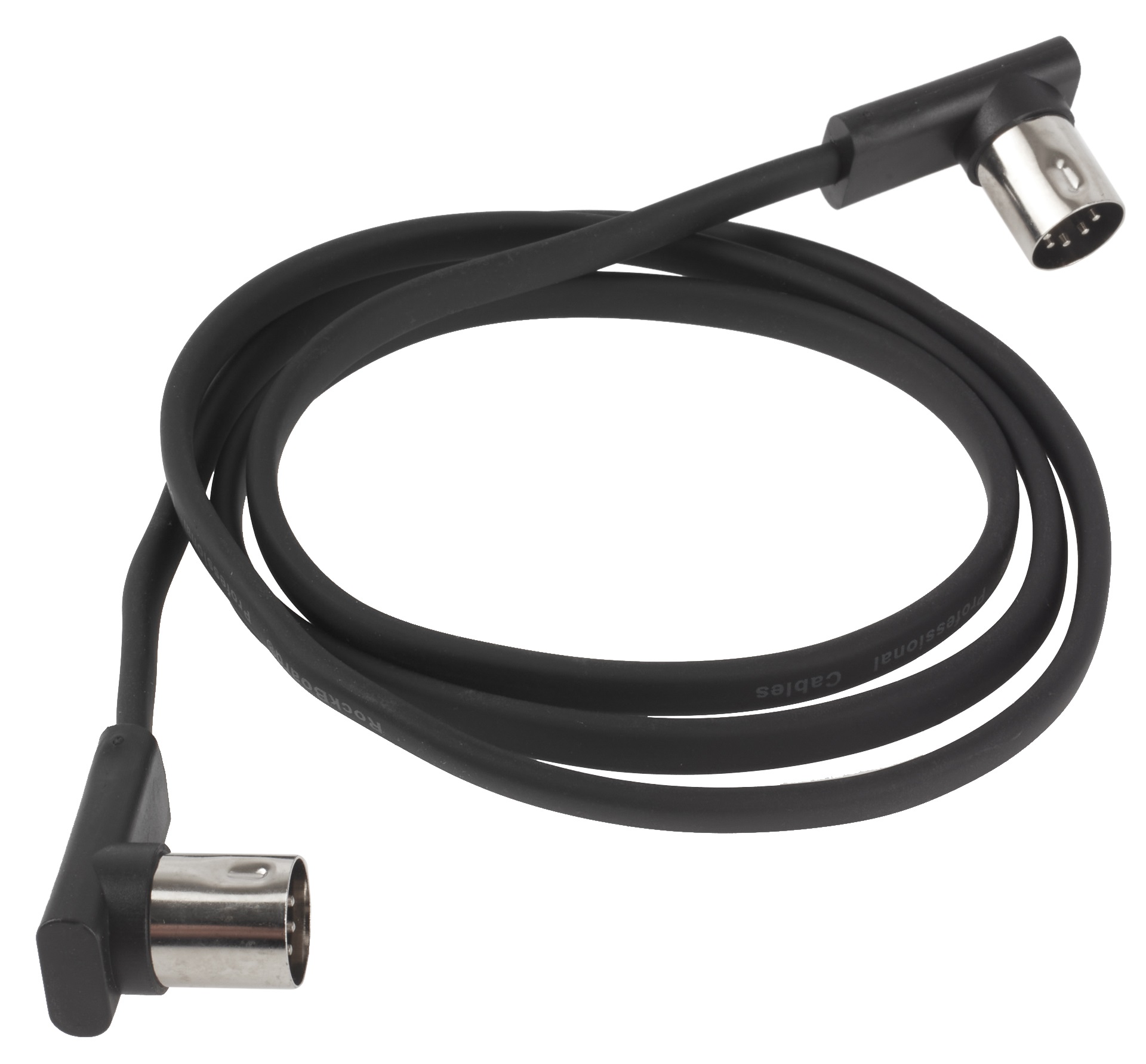 Rockboard Flat MIDI Cable Black 100 cm (obrázek 3)
