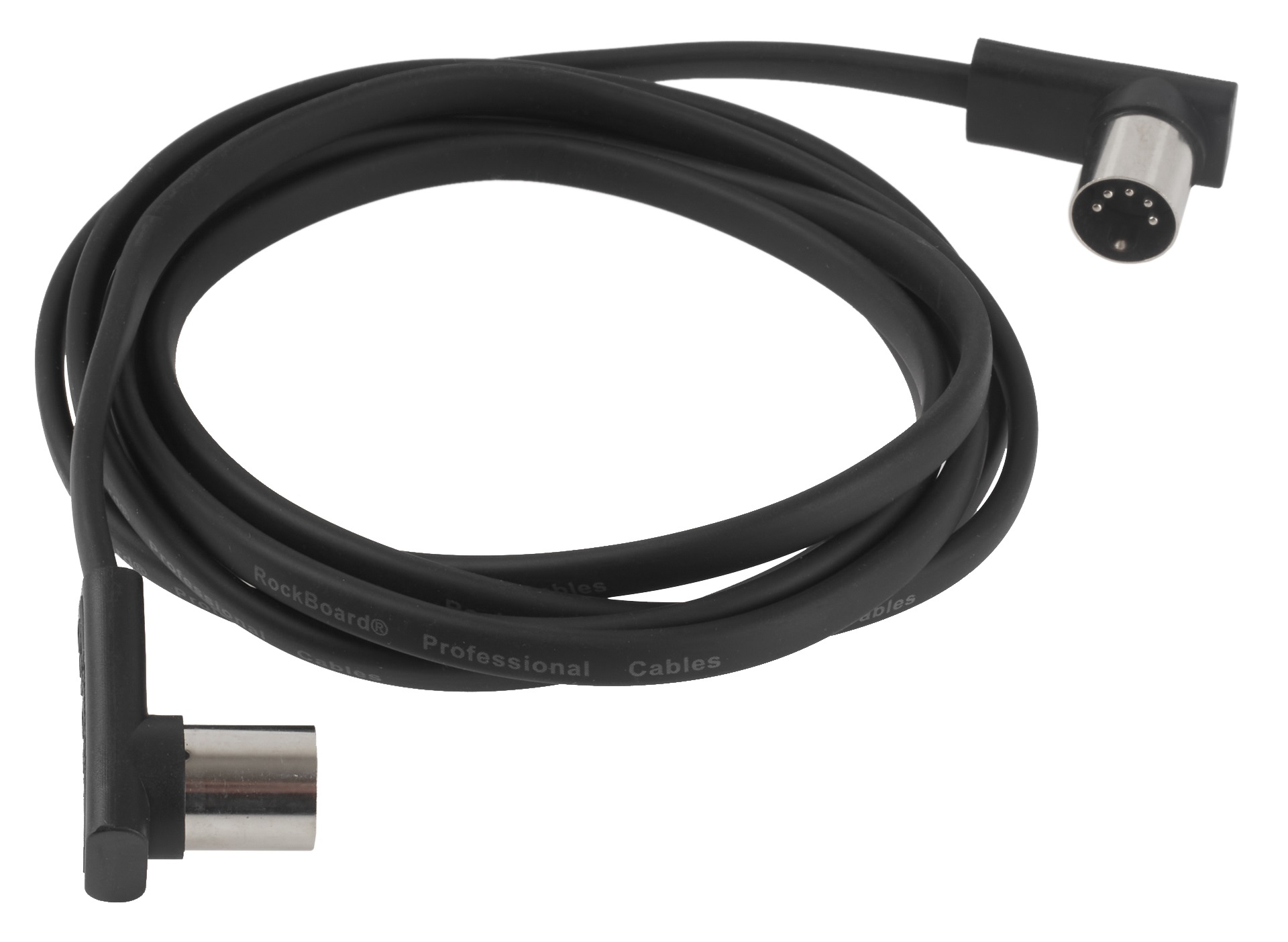 Rockboard Flat MIDI Cable Black 200 cm (obrázek 3)