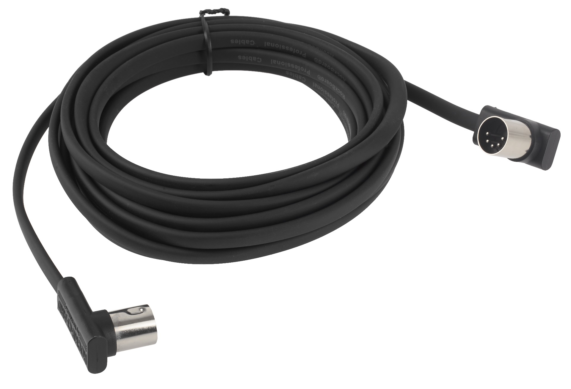 Rockboard Flat MIDI Cable Black 500 cm (obrázek 3)