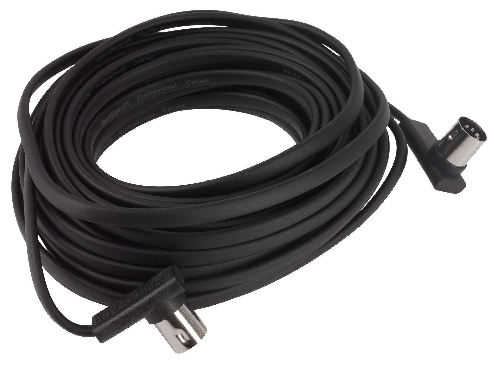 Rockboard Flat MIDI Cable Black 1000 cm (obrázek 3)