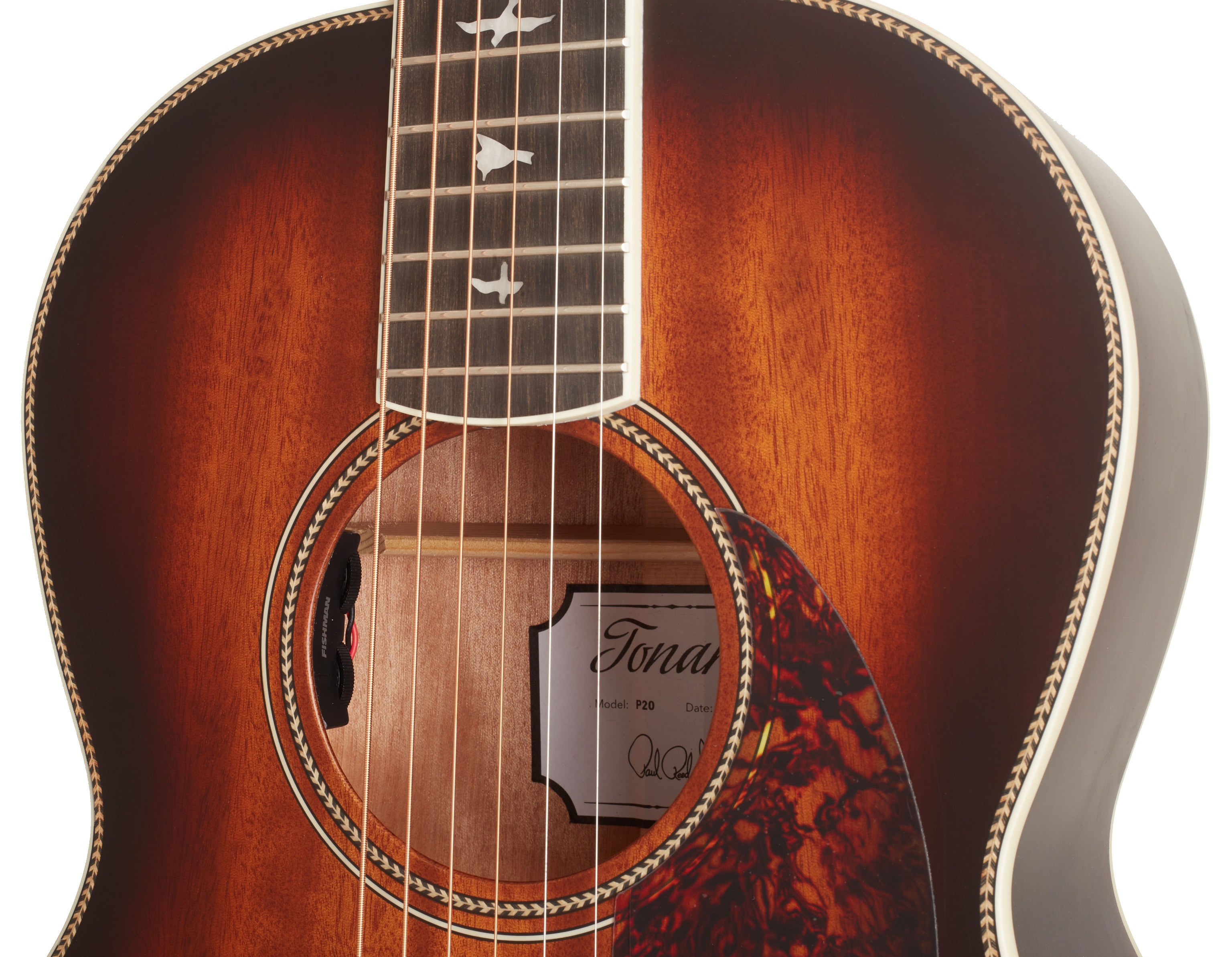 PRS SE Parlor PP20SA Tobacco Sunburst (obrázek 4)