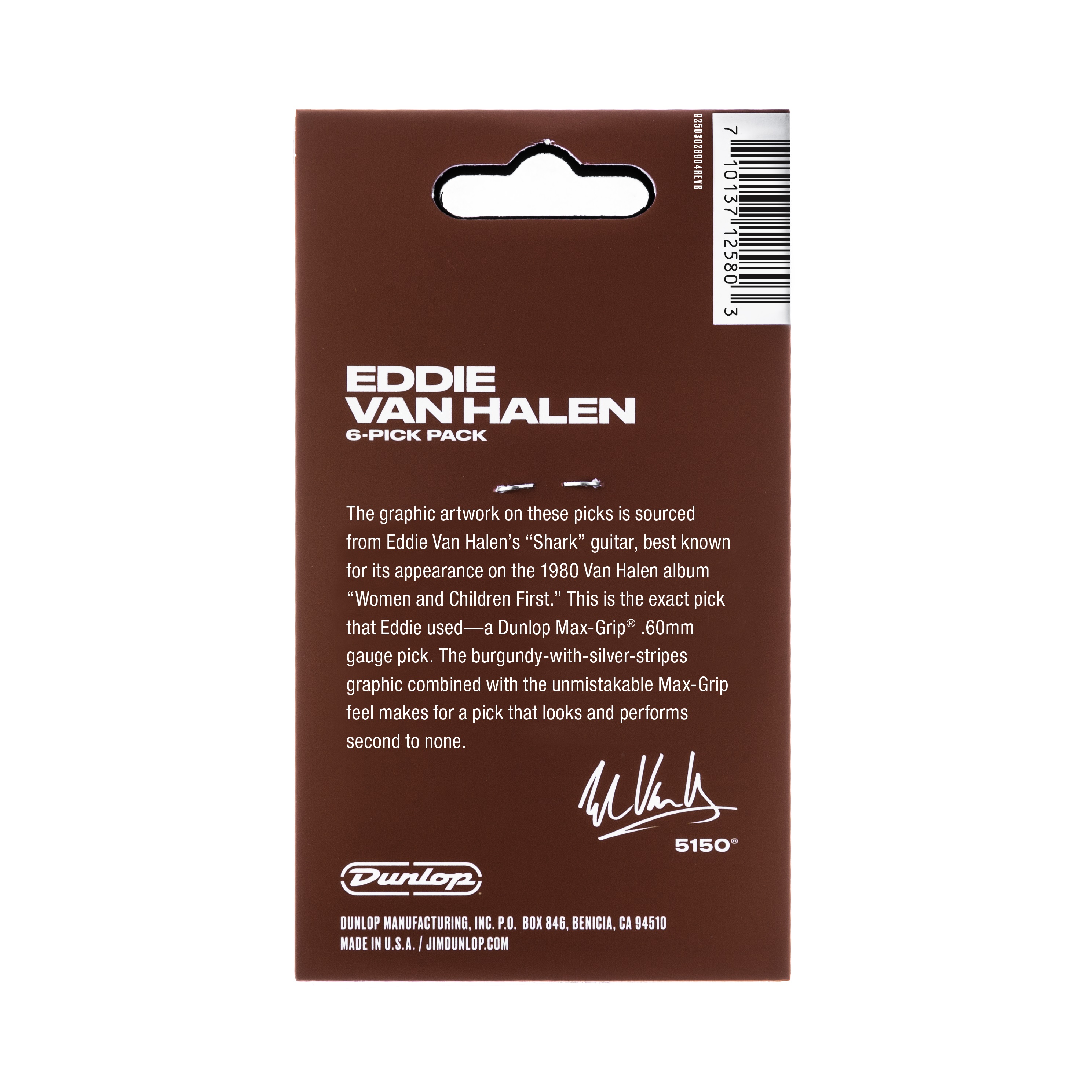 Dunlop EVH Shark Guitar Max-Grip Picks (obrázek 5)