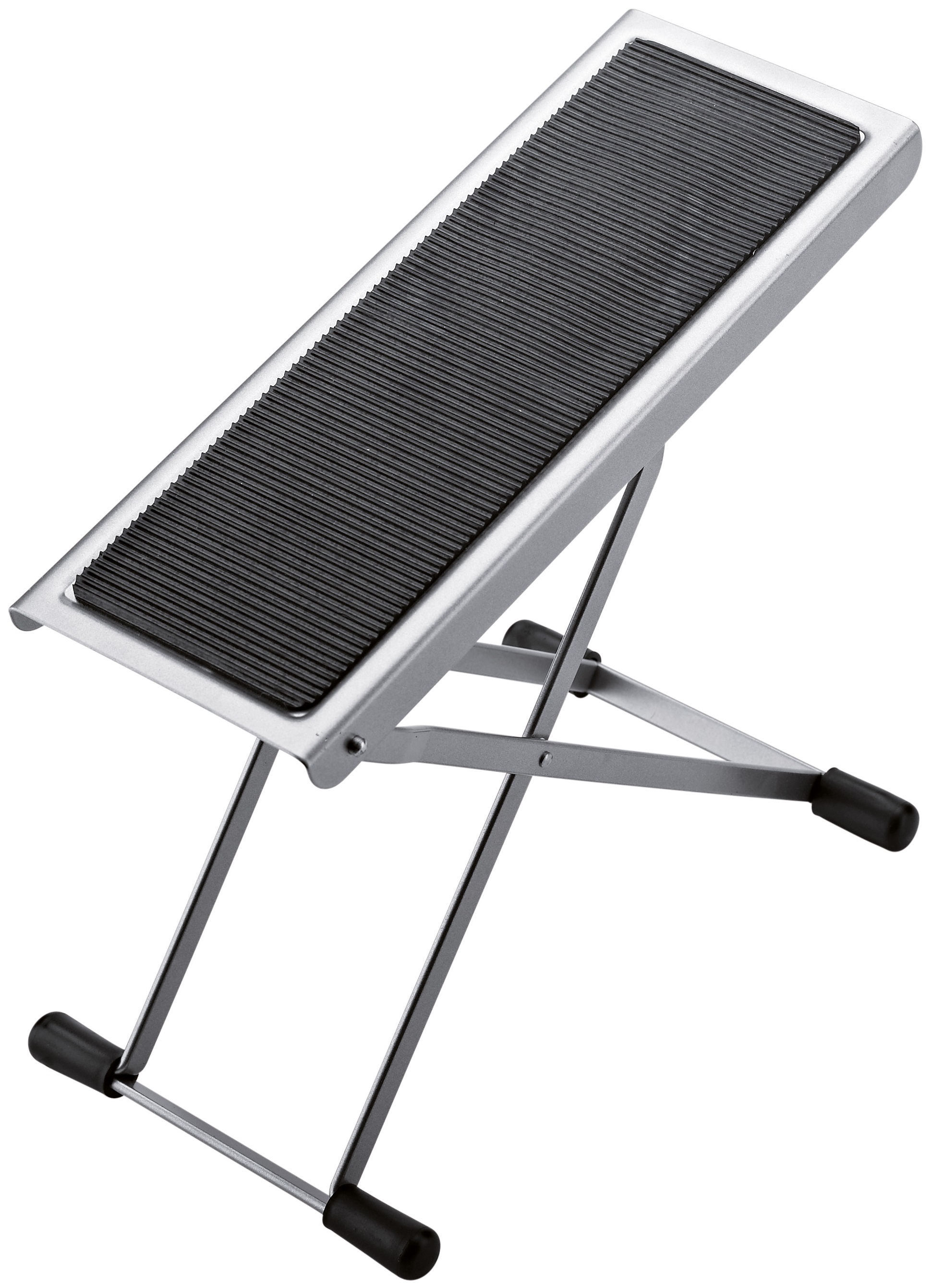 Levně K&M Guitar Footrest Nickel-Colored