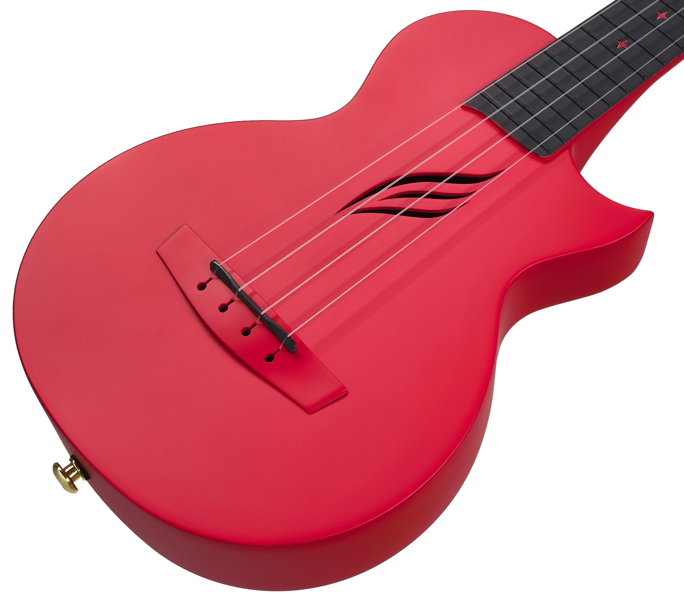 Cascha HH 2280 Carbon Fibre Ukulele Set Red (obrázek 3)