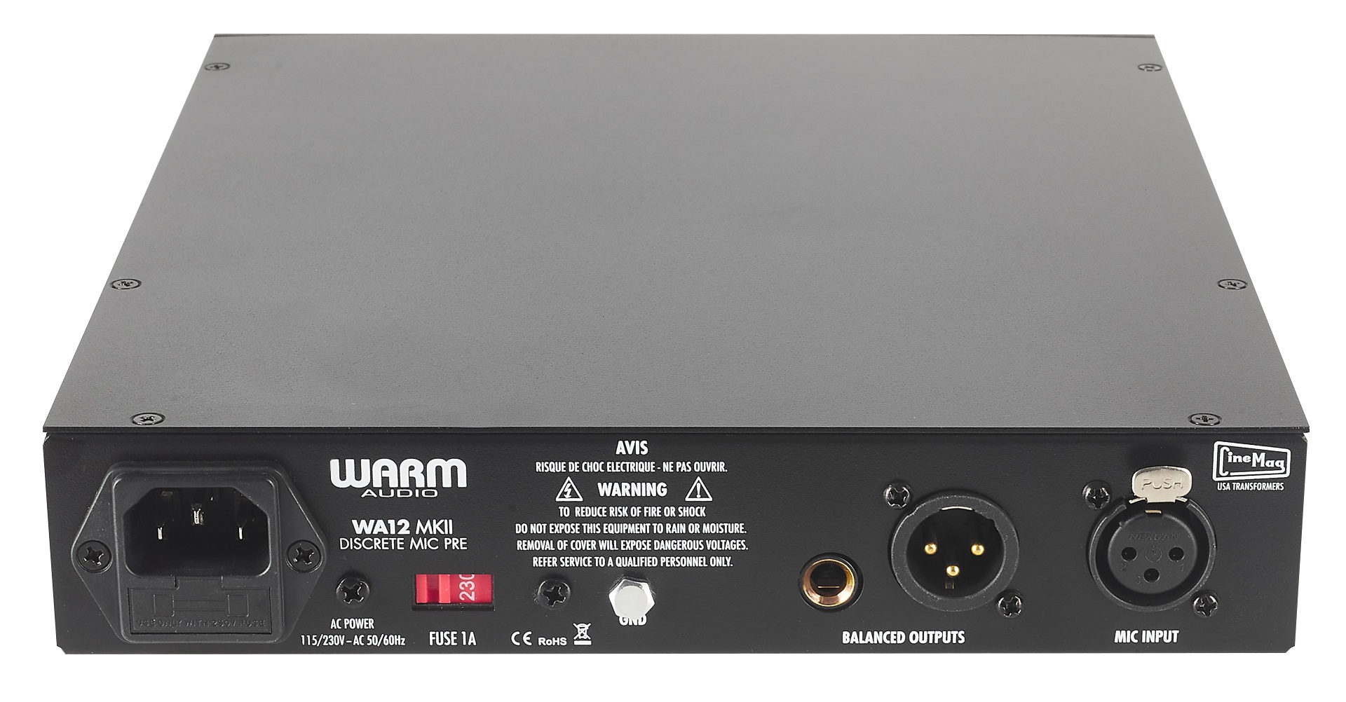 Warm Audio WA12 MKII Black (obrázek 4)