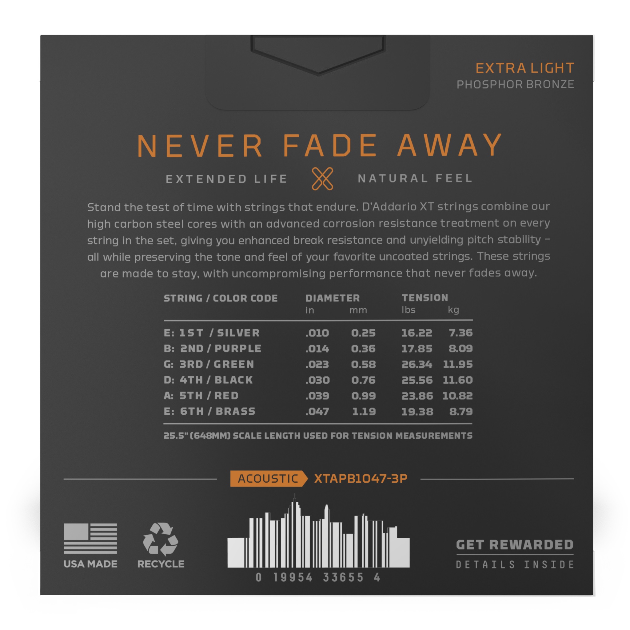 D'Addario XTAPB1047-3P (obrázek 3)