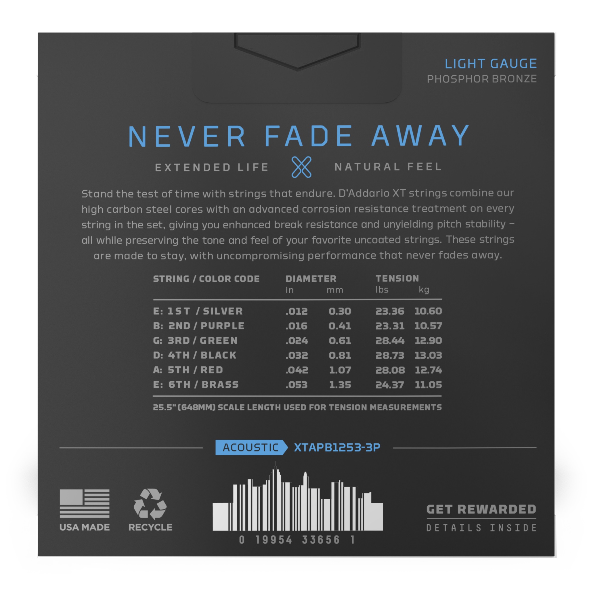 D'Addario XTAPB1253-3P (obrázek 3)