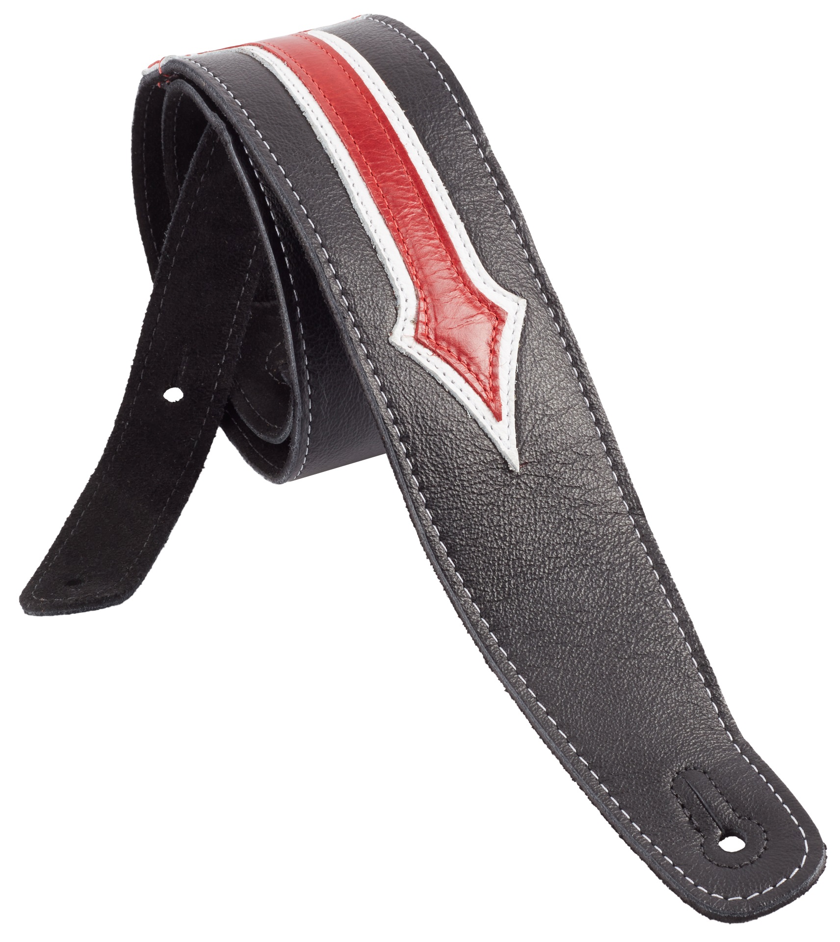 Levně Perri's Leathers Leather Cross Red
