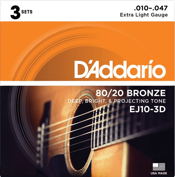 Levně D'Addario EJ10-3D