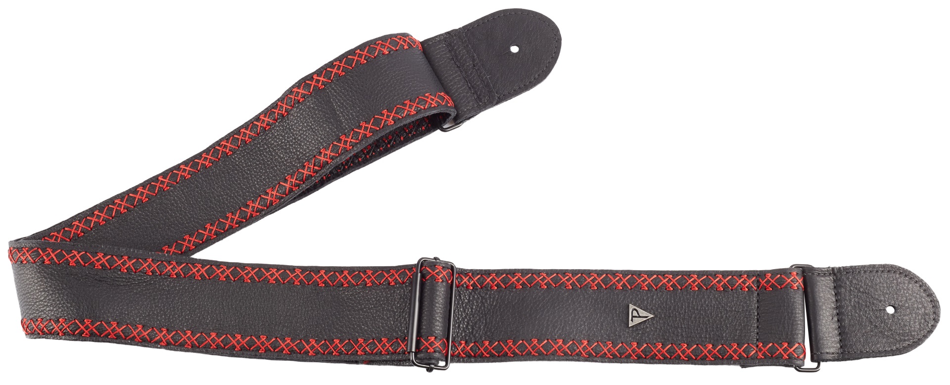 Perri's Leathers Fancy Stitch Black & Red (obrázek 3)