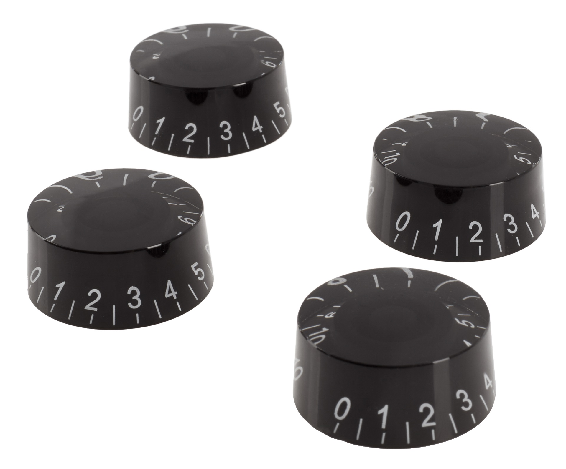 Levně Perri's Leathers Guitar Knob Magnets G Black