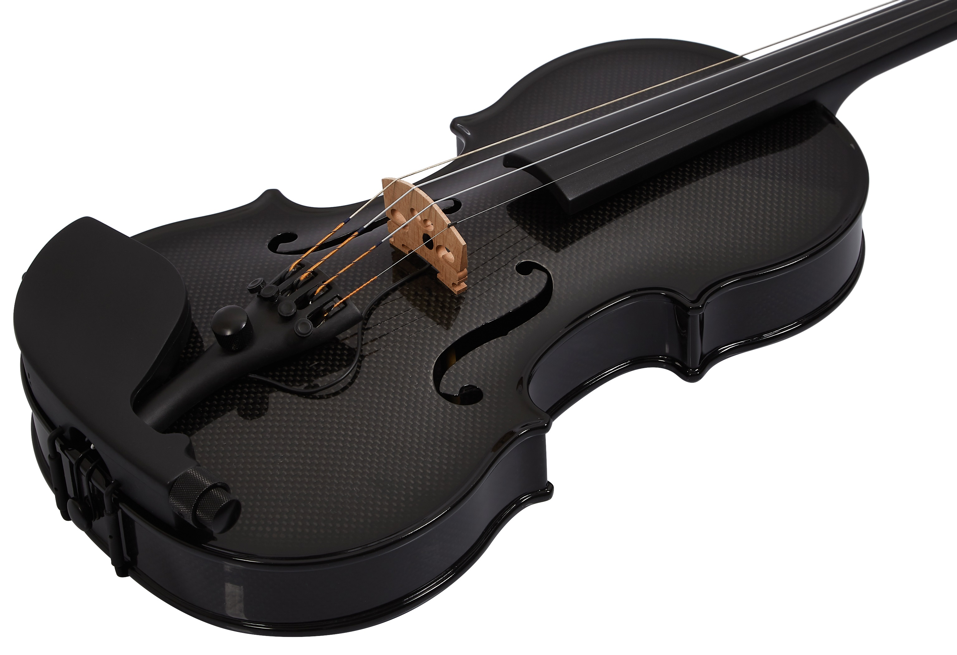 Glasser CC Violin Acoustic Electric Black (obrázek 3)