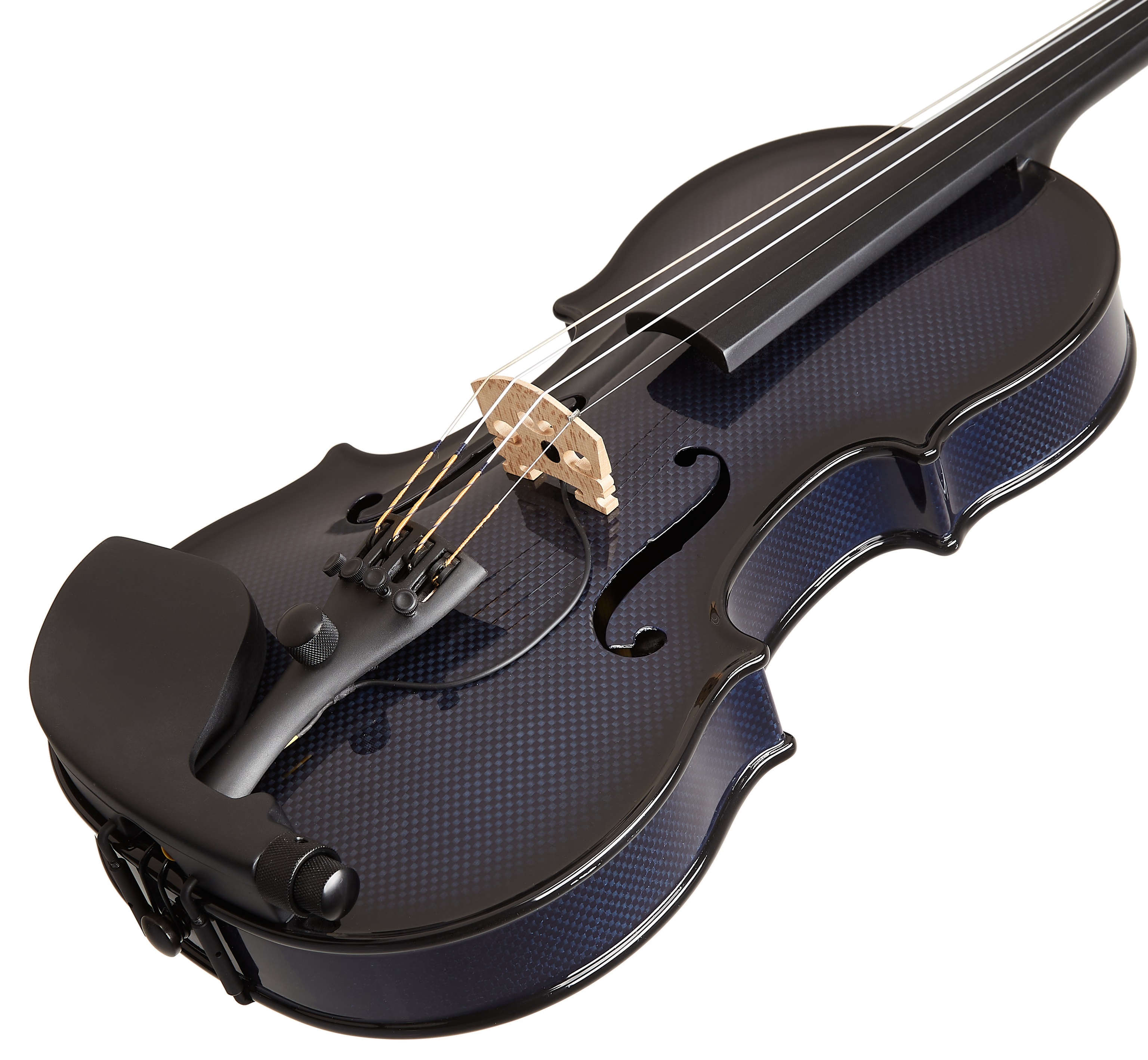 Glasser CC Violin Acoustic Electric Blue (obrázek 3)
