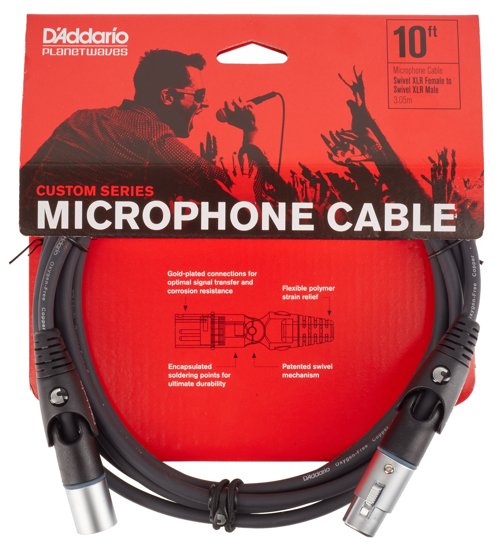Levně D'Addario PW-MS-10