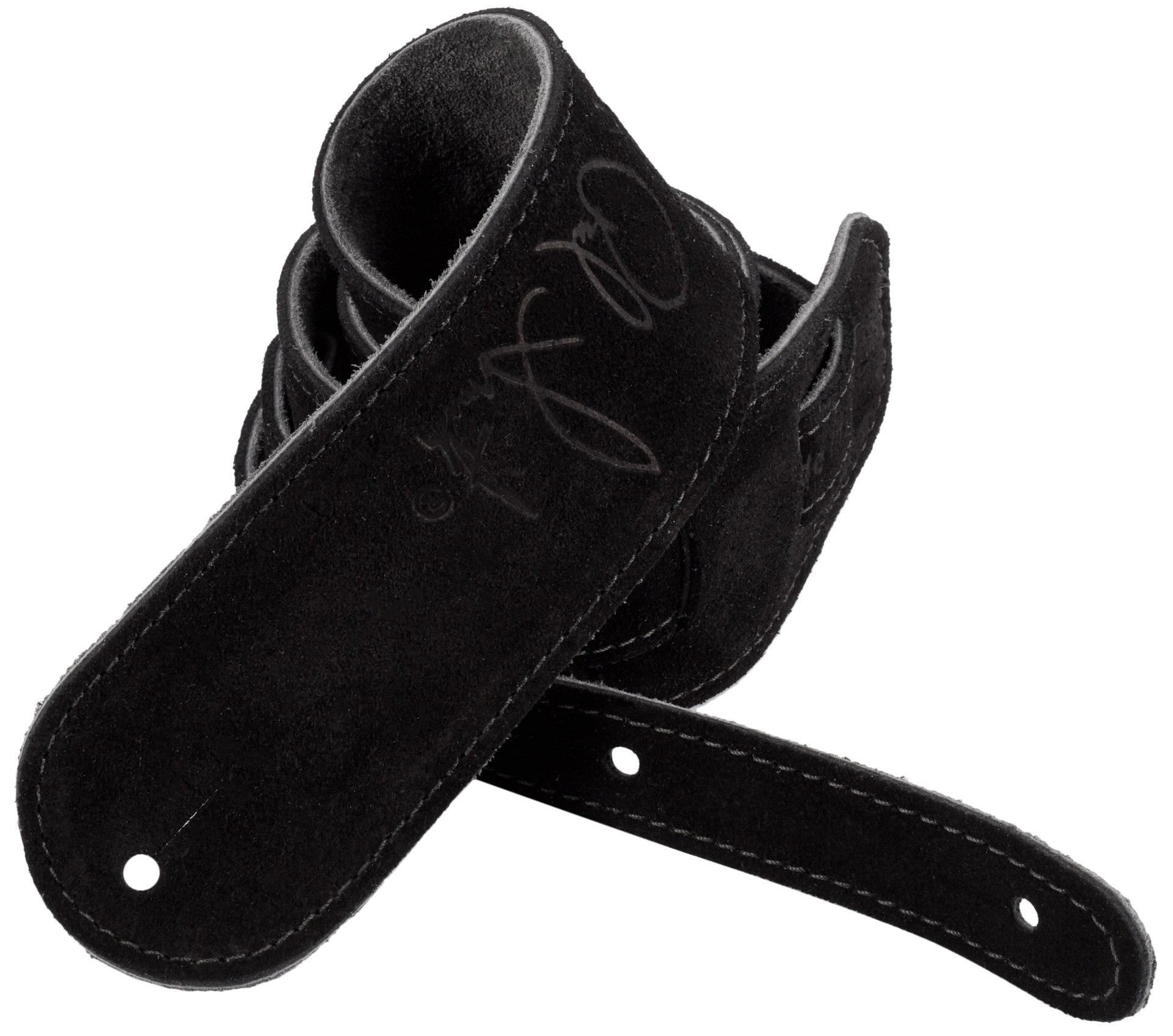 PRS Suede Guitar Strap, Black (obrázek 3)