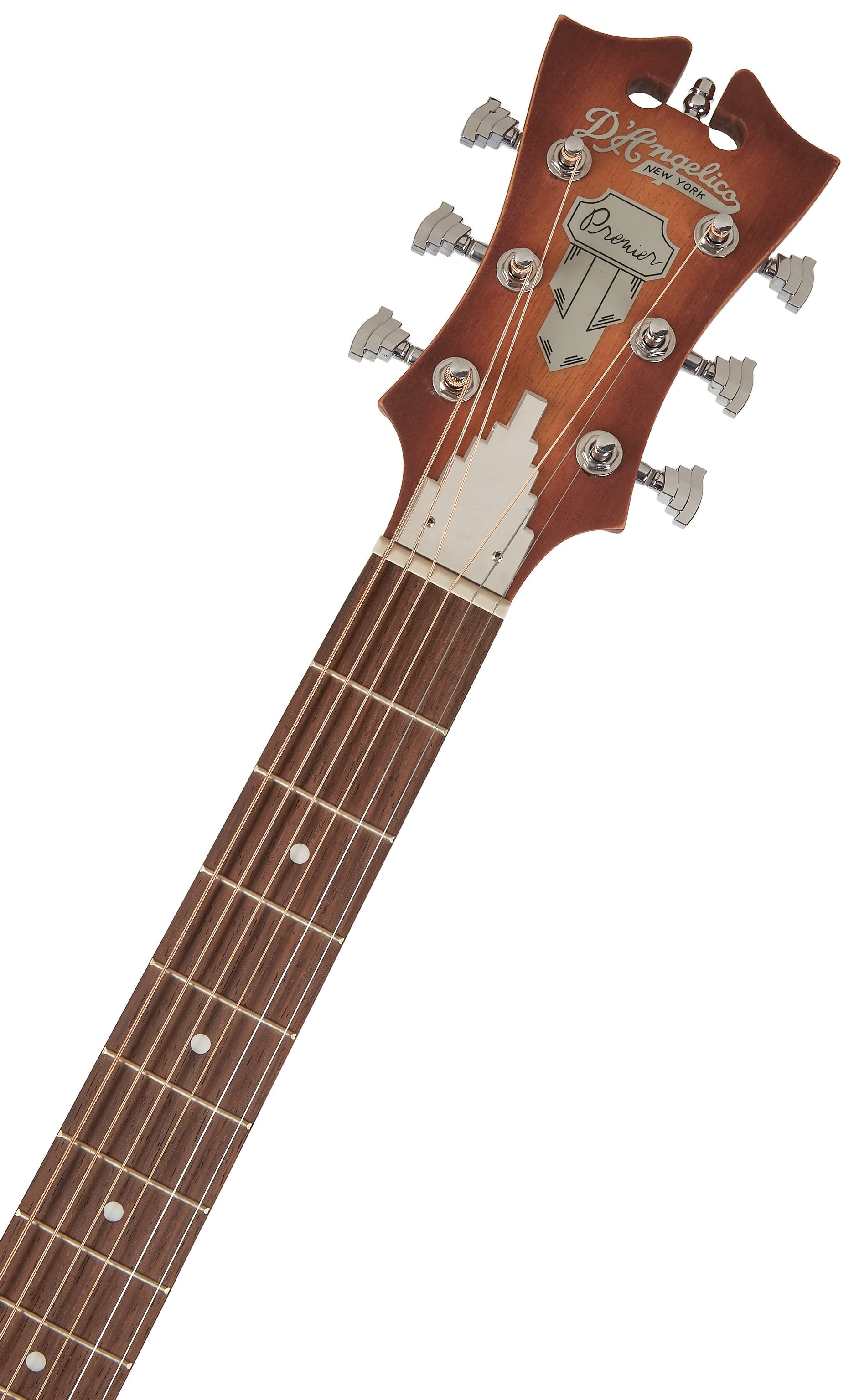 D'Angelico Bowery LS Dreadnought CE Aged Mahogany (obrázek 5)