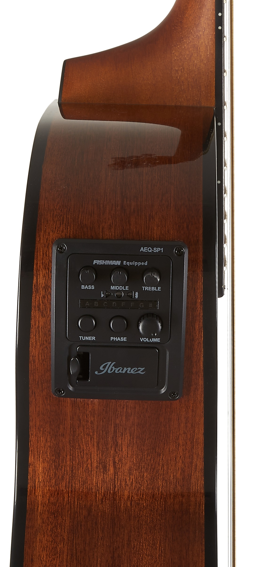 Ibanez AEWC11 Dark Violin Sunburst (obrázek 4)