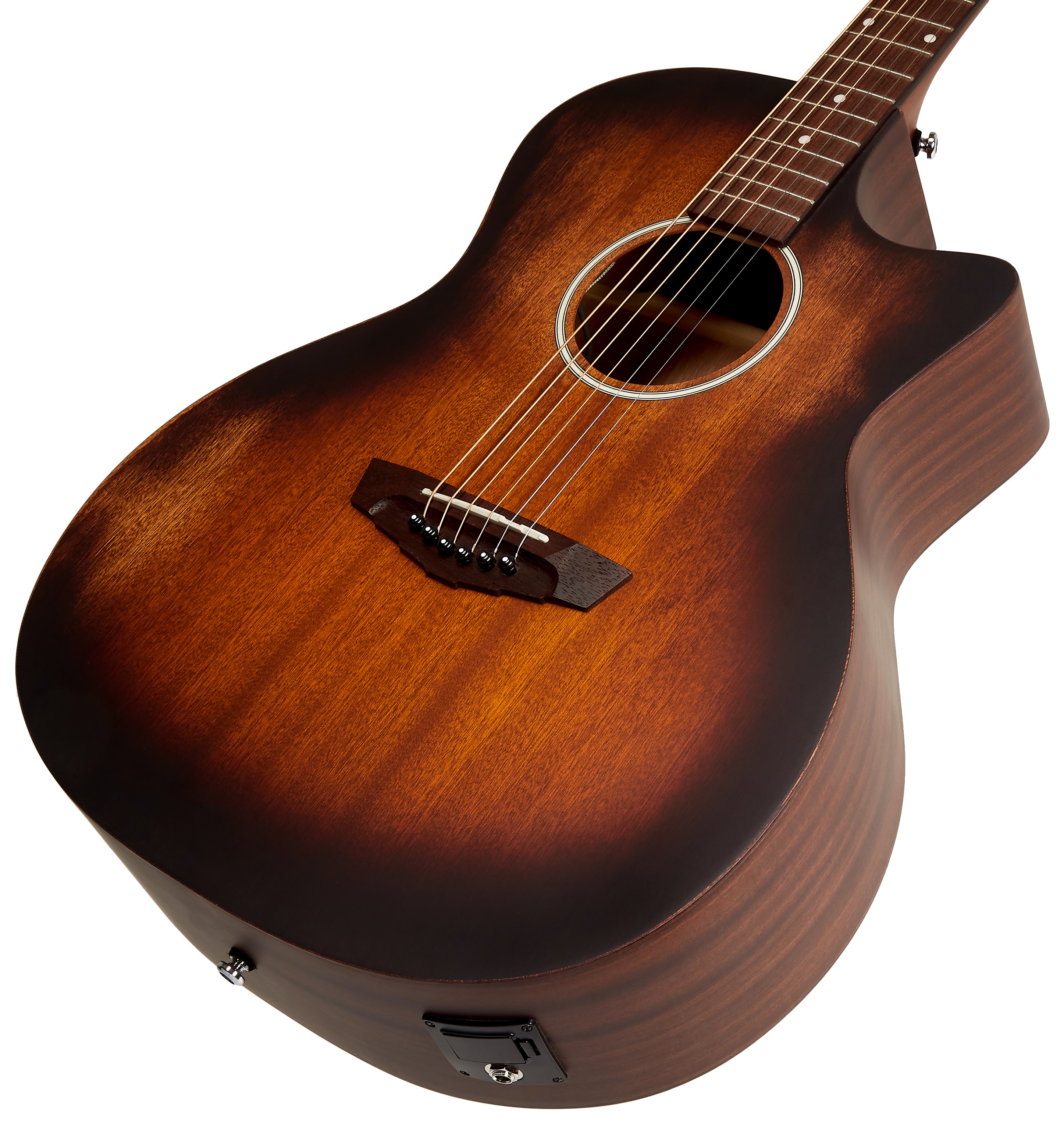 D'Angelico Gramercy LS Grand Auditorium CE Aged Mahogany (obrázek 3)