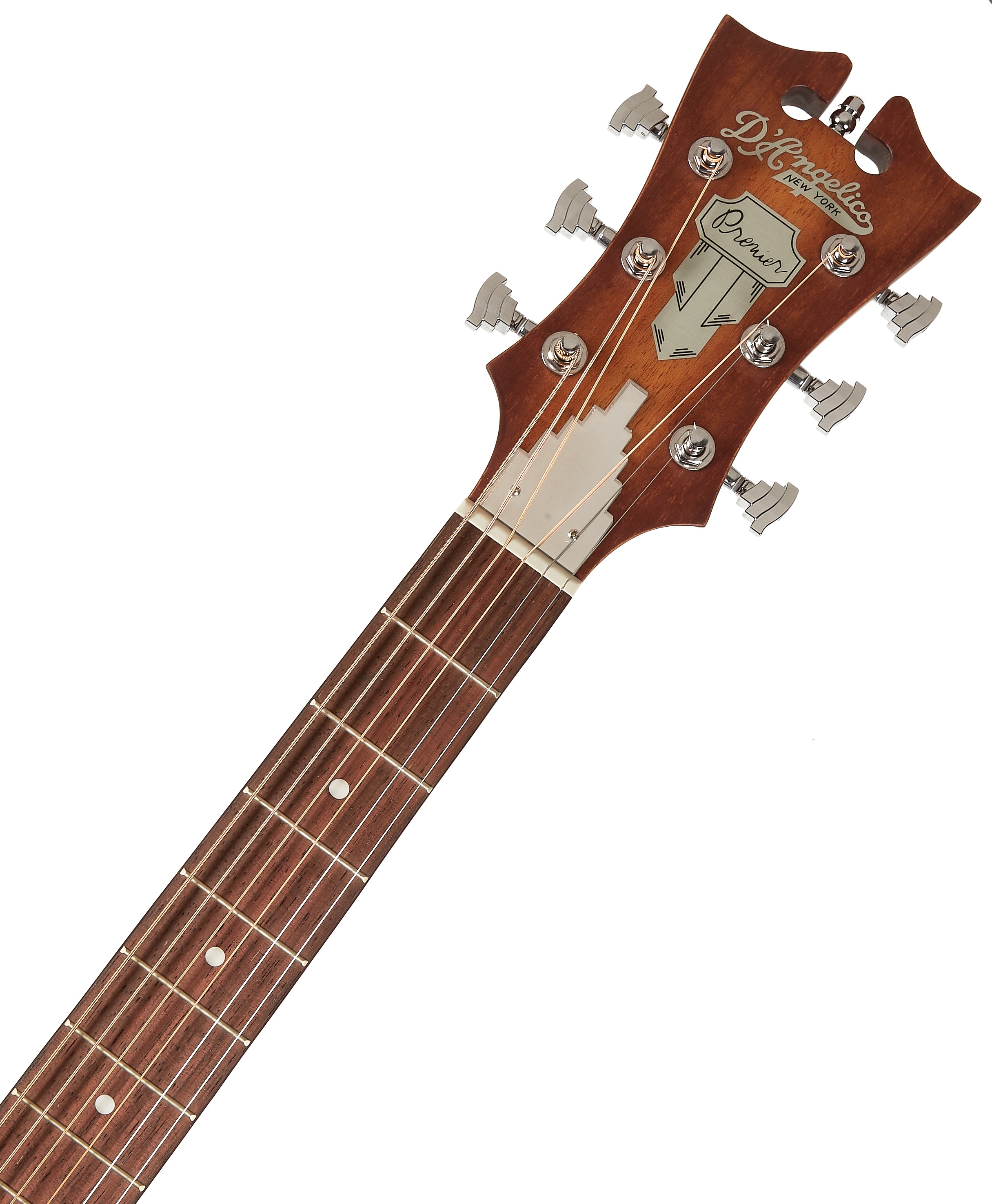 D'Angelico Gramercy LS Grand Auditorium CE Aged Mahogany (obrázek 5)