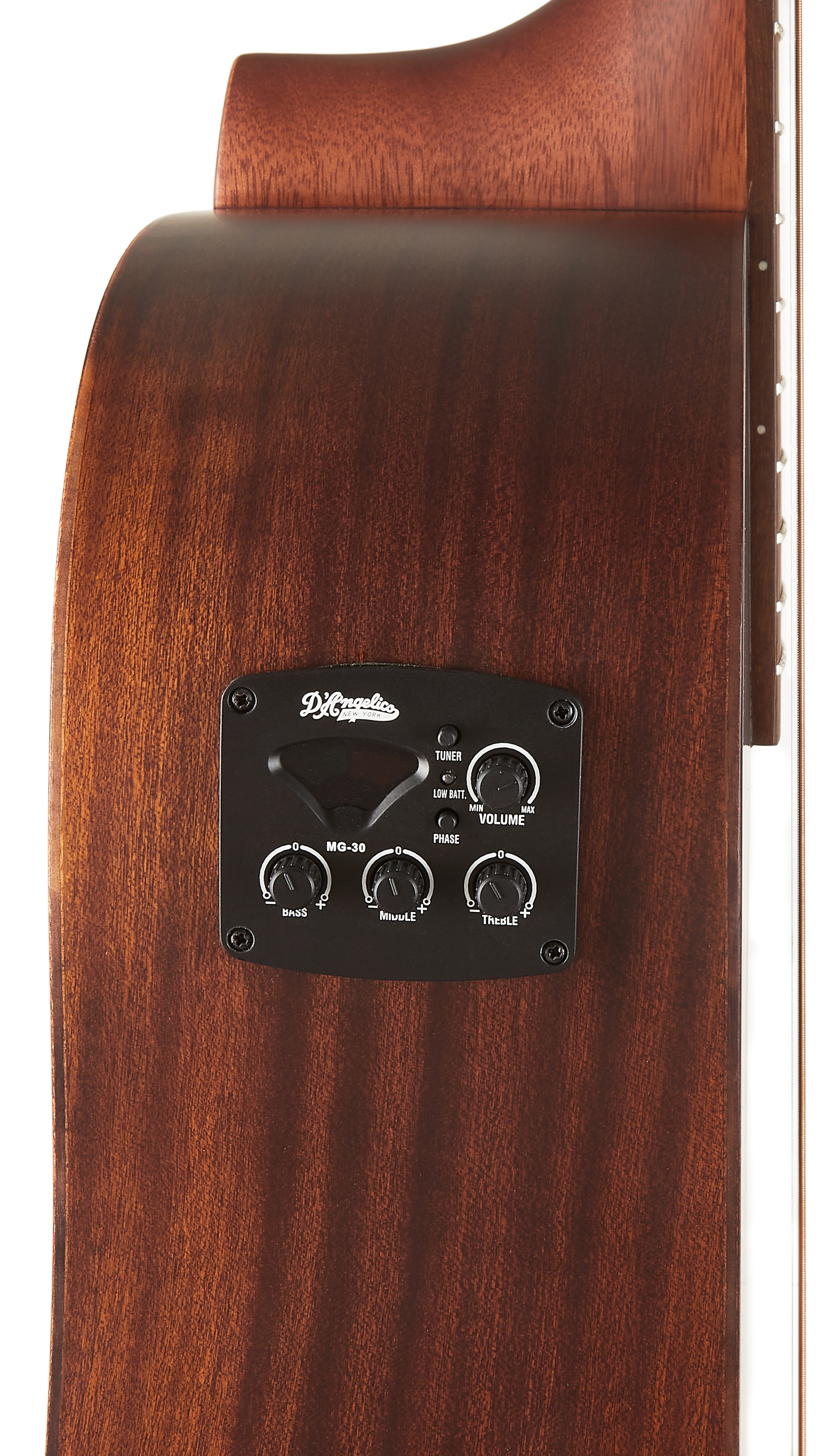 D'Angelico Lexington LS Dreadnought Aged Mahogany (obrázek 4)