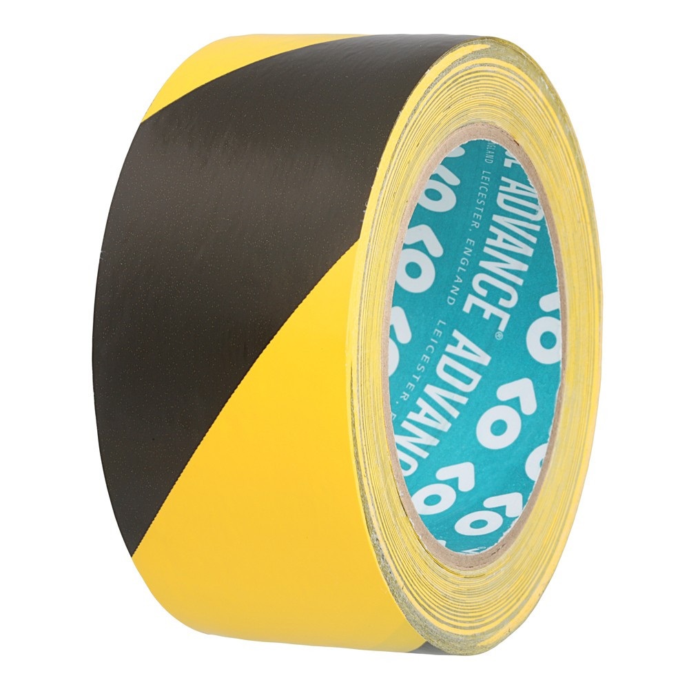 Levně Advance Tapes Safety Tape AT0008 Black/Yellow 33 m