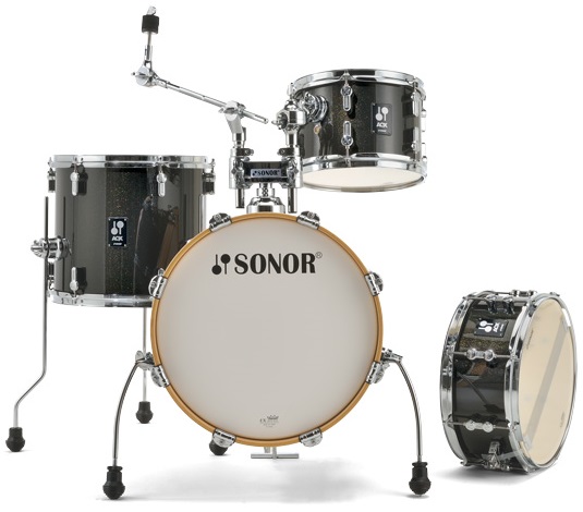 Sonor AQX Jungle Set Black Midnight Sparkle