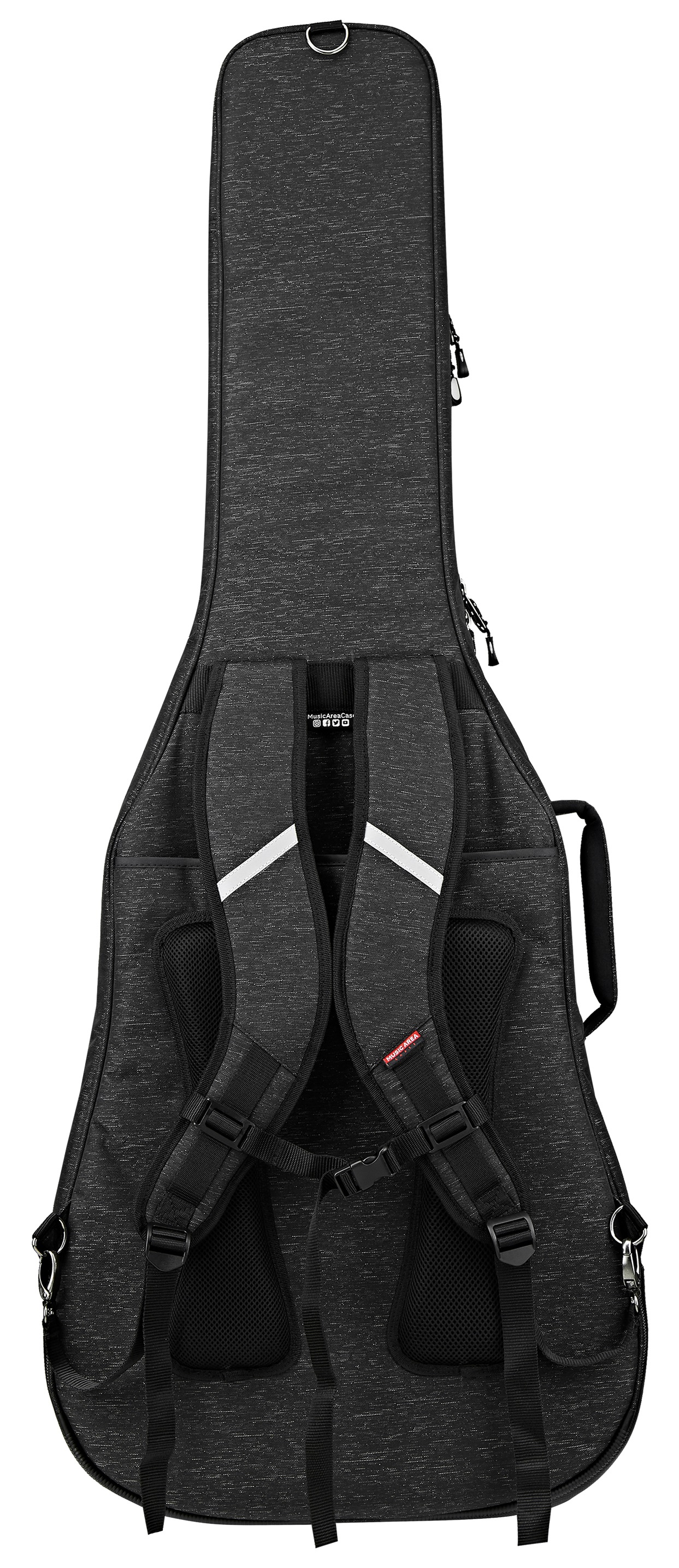 Music Area TANG30 Acoustic Guitar Case Black (obrázek 4)