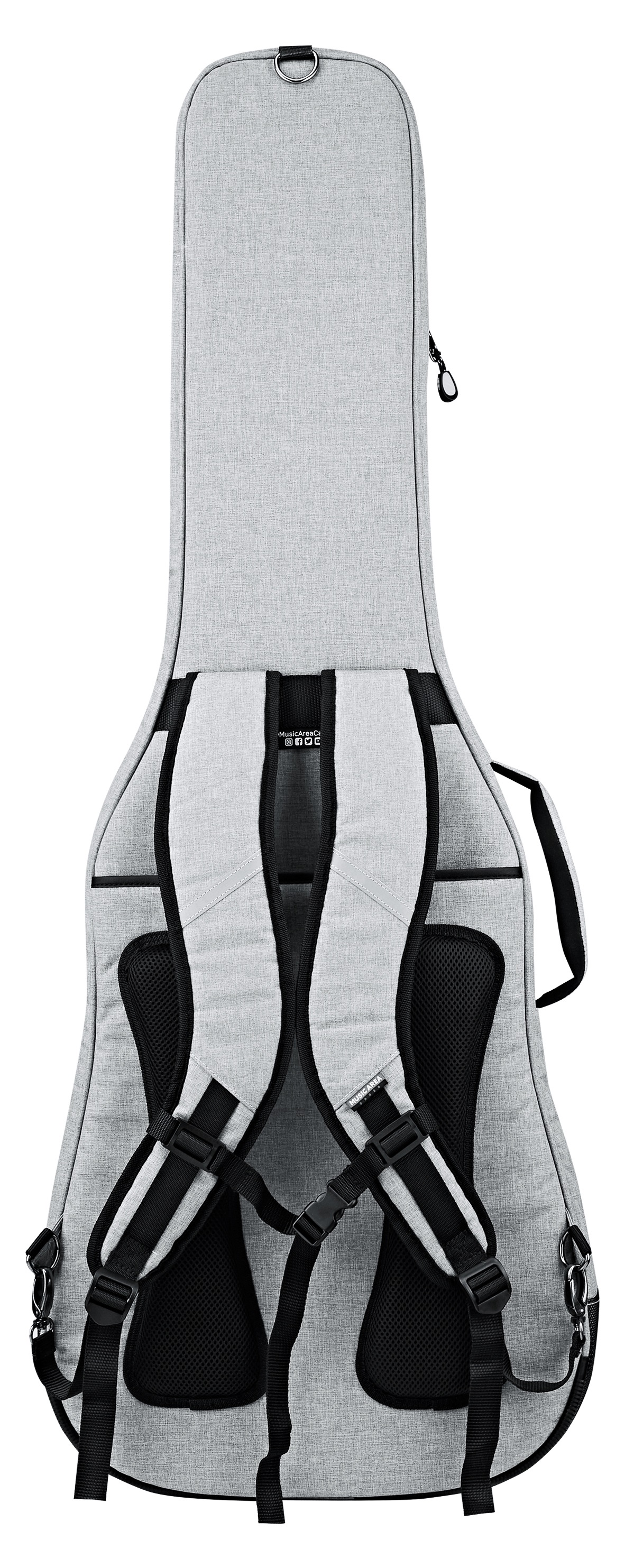 Music Area TANG30 Electric Guitar Case Gray (obrázek 3)