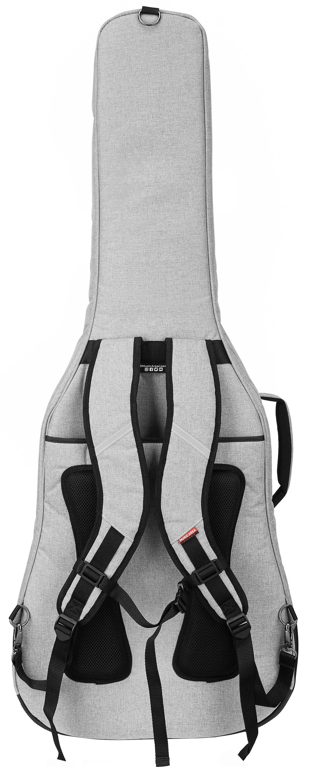 Music Area TANG30 Acoustic Guitar Case Gray (obrázek 3)