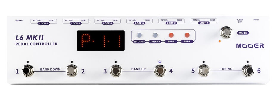 Levně Mooer Pedal Controller Loop 6 MKII