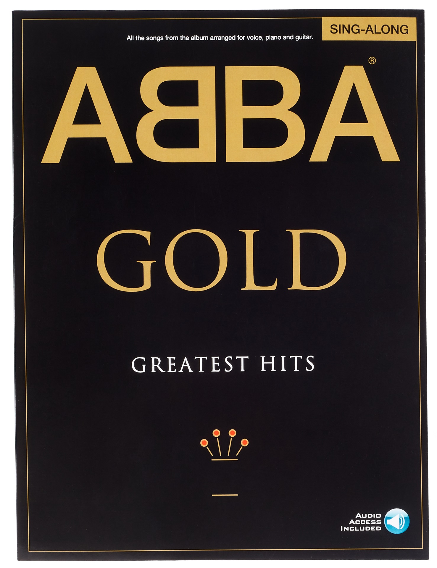 Levně MS ABBA: Gold - Greatest Hits Singalong PVG (Book and Audio Online)