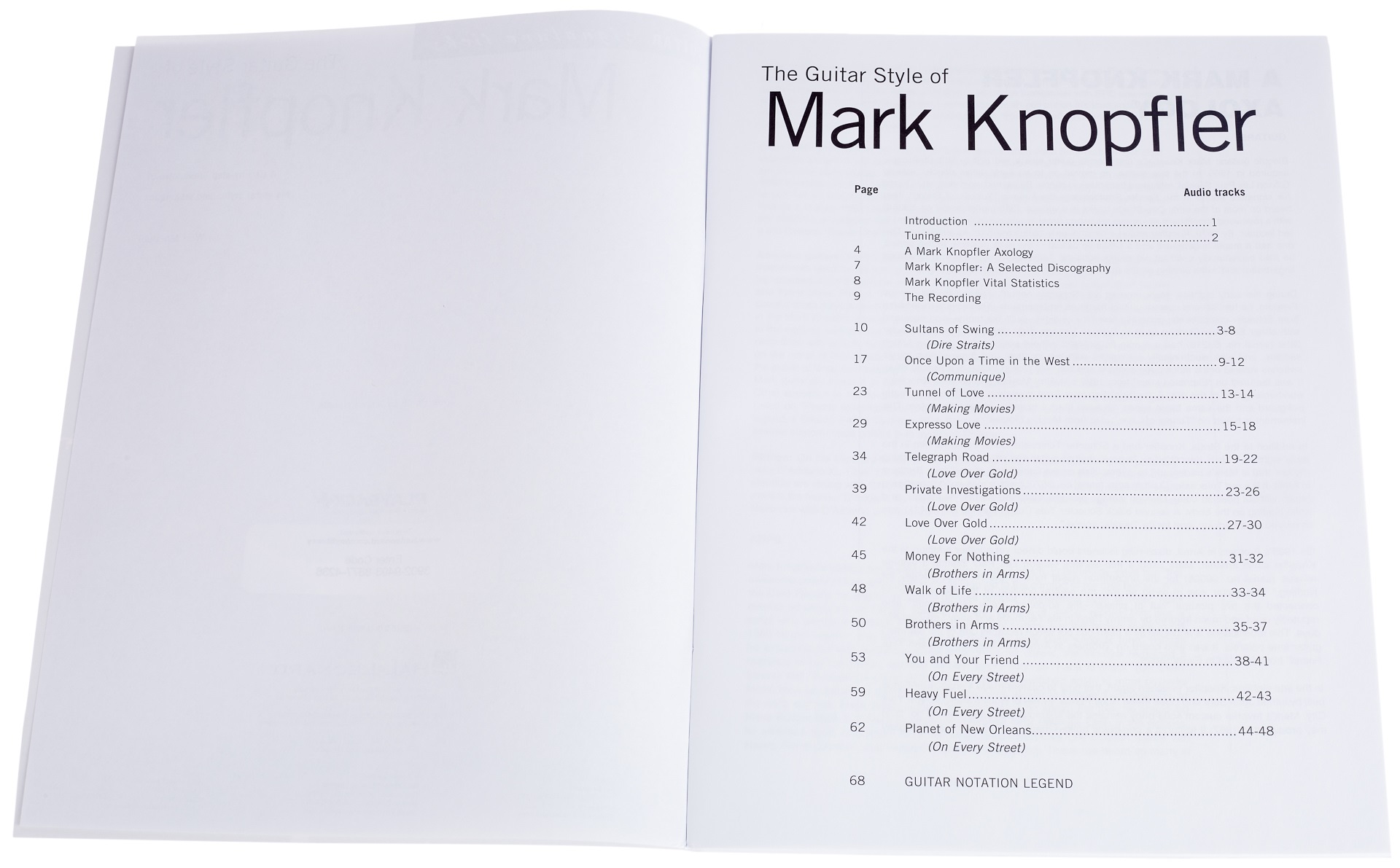 MS The Guitar Style Of Mark Knopfler: Guitar (obrázek 3)
