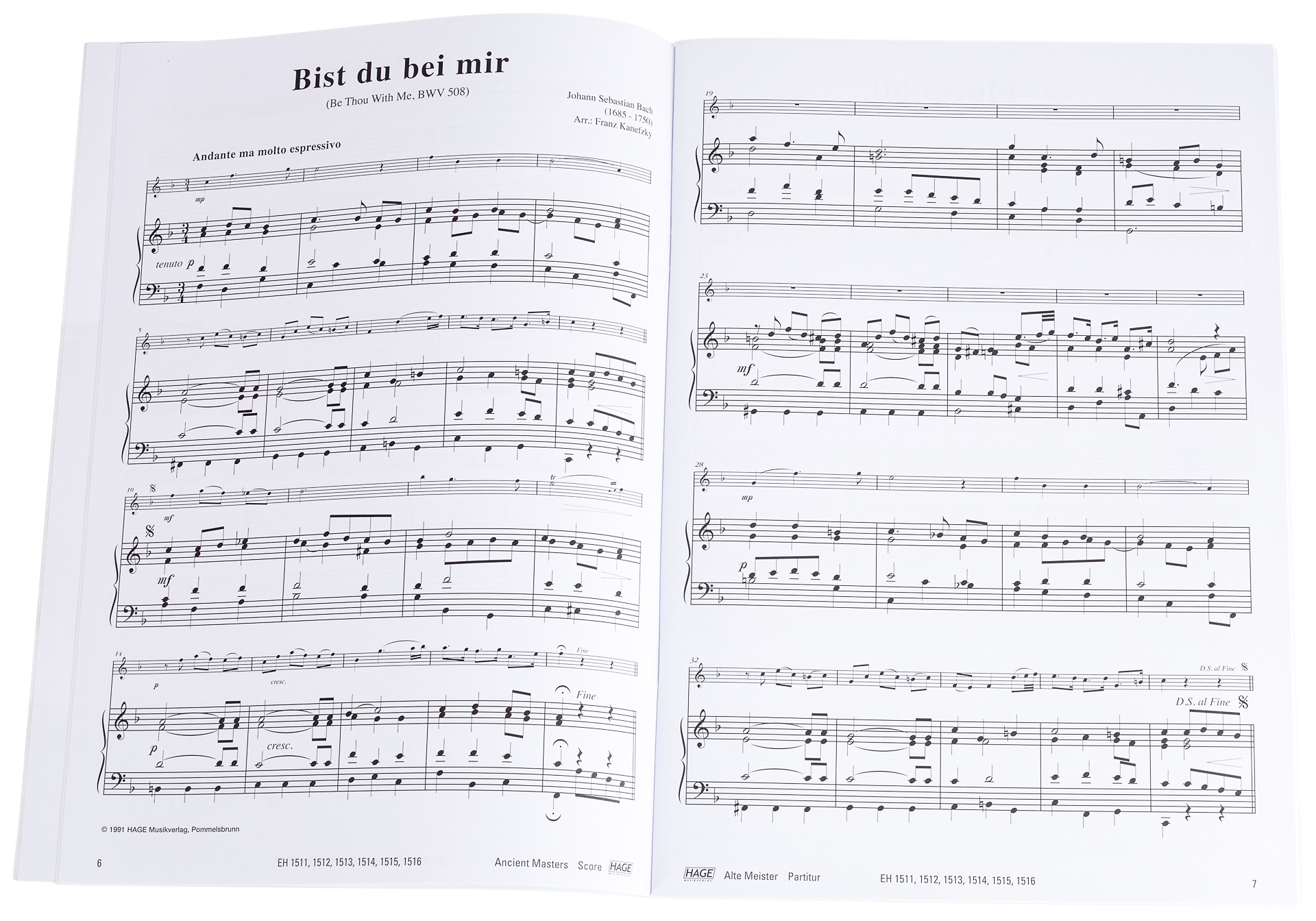 MS Ancient masters for clarinet in Bb and piano/organ (obrázek 4)