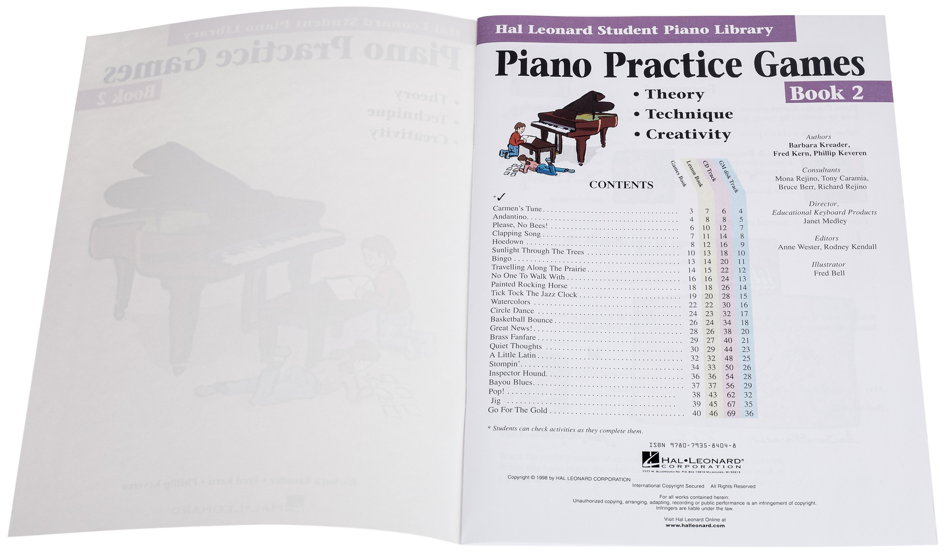MS Hal Leonard Student Piano Library: Piano Practice Games Book 2 (obrázek 3)